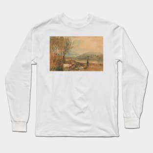 Lulworth Castle, Dorset by J.M.W. Turner Long Sleeve T-Shirt